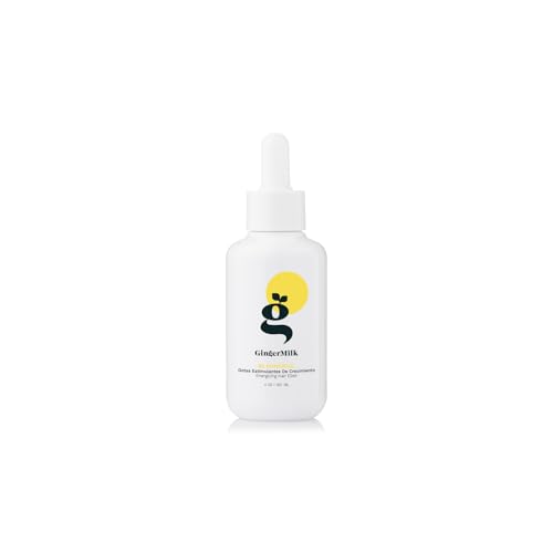 Ginger Root Extract | Growth Stimulating Drops and Hair Loss Control | Serum Vegan Energizing Hair Elixir | Be Powerful (4 fl oz)