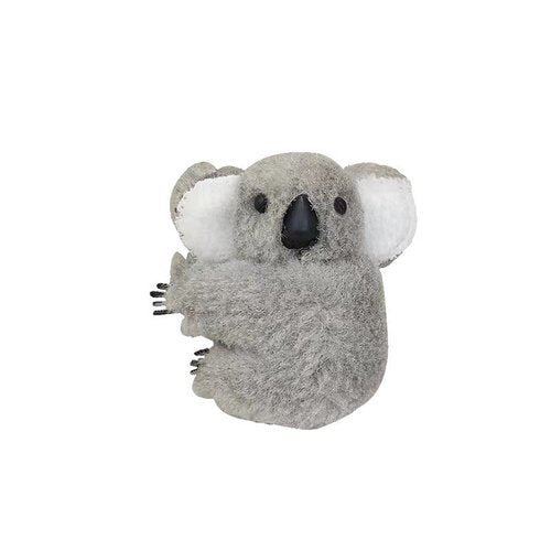 Handmade Plush Koala Hair Clip Cute Animal Side Bangs Grip for Women