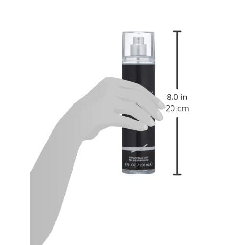 Kenneth Cole Black For Her Body Spray Mist - Floral, Citrus & Sandalwood Scent | 8 Fl Oz Feminine Fragrance