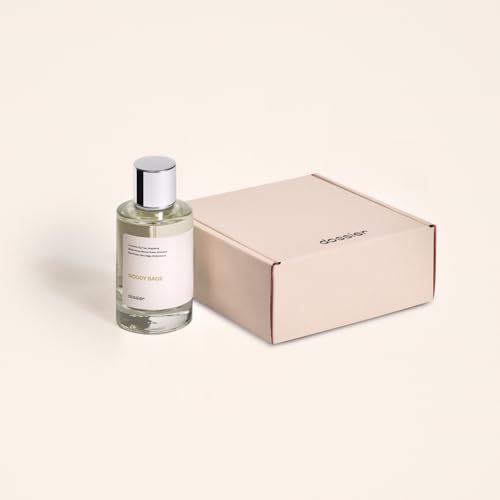 Dossier - Woody Sage - Eau de Parfum - Inspired by J.Malone's Wood Sage & Sea Salt - Perfume Luxury - Pure Infused - Paraben Free - Vegan - For Women Men Unisex - Fragrance 1,70z (Spray 50ml)