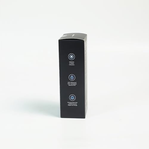 Operan Electric Toothbrush for Adults and Kids High Power Sonic Rechargeable Toothbrush with Smart Timer 5 Modes 6 Brush Heads 40,000 VPM Motor 6 Hours Fast Charge for 100 Days (Black)