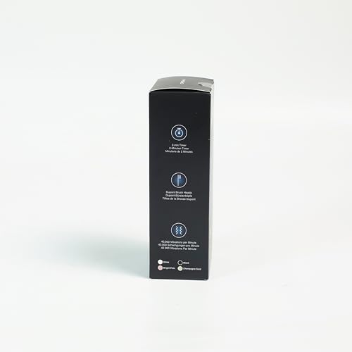 Operan Electric Toothbrush for Adults and Kids High Power Sonic Rechargeable Toothbrush with Smart Timer 5 Modes 6 Brush Heads 40,000 VPM Motor 6 Hours Fast Charge for 100 Days (Black)