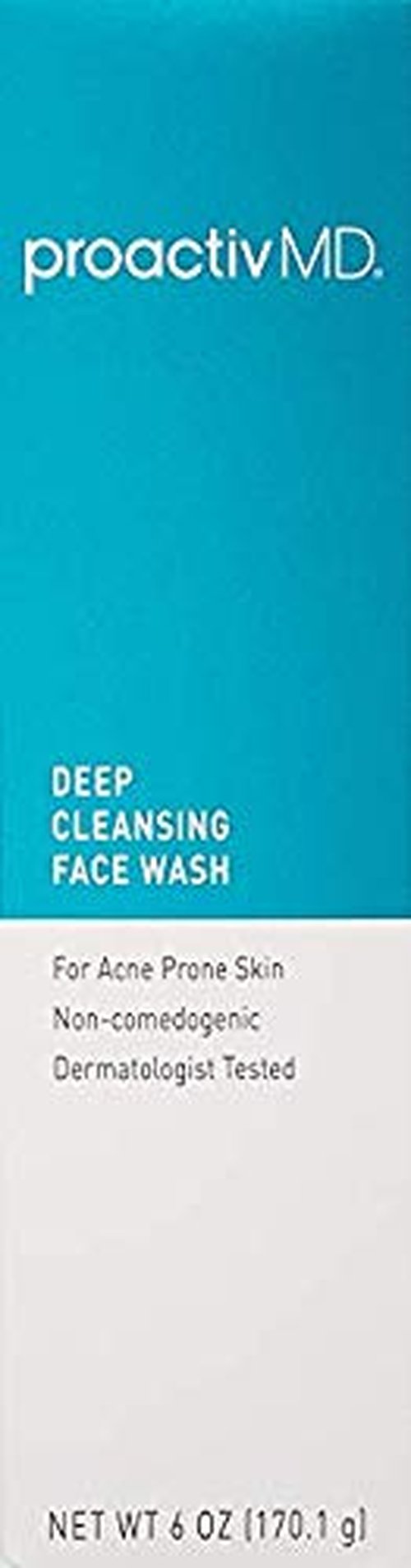 Proactiv MD Exfoliating Face Wash, Gentle and Hydrating Facial Cleanser and Acne Treatment for Sensitive Skin, 6 Oz Clear Unscented
