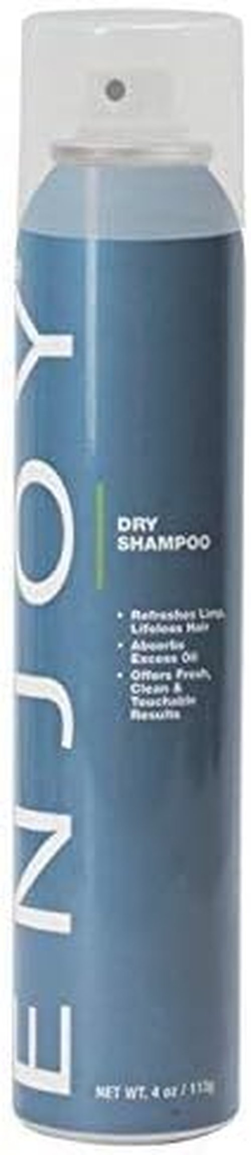 Enjoy Dry Shampoo - Oil-Absorbing, Volumizing Spray for Instant Body & Clean Finish | 4.0 Oz