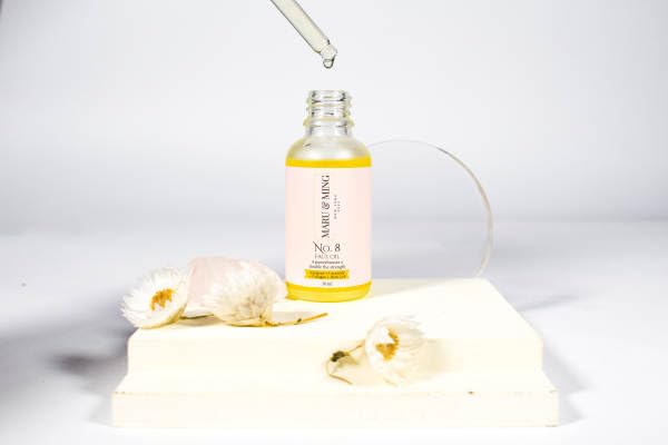 No. 8 Face Oil with Collagen, Ceramide, Squalene Stem Cell 1 oz Boost Collagen, Hydrate, Anti-aging, Smooth Skin