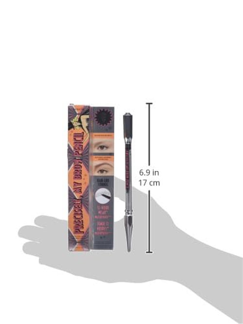 Benefit Precisely My Brow Pencil - Ultra-Fine Shape & Define in Neutral Medium Brown, 1 Count