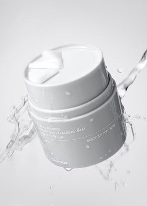 celimax Dual Barrier Purifying Cleansing Balm Refill Edition (50mlx2) | with Ceramides, Waterproof Makeup Remover, Pore Cleansing, Daily Use Cleanser, Grind Container