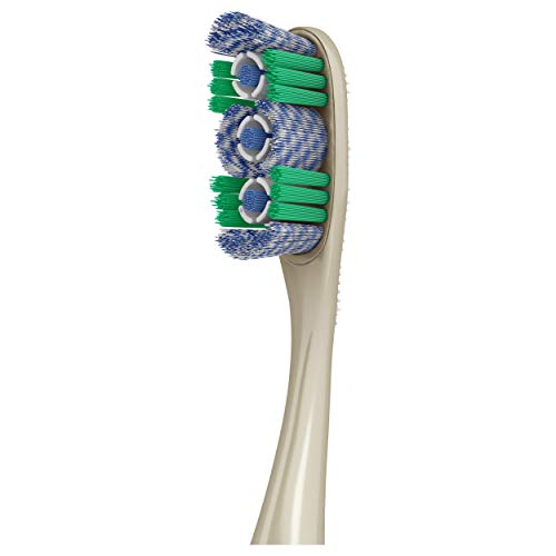 Colgate 360 Optic White Whitening Toothbrush, Adult Soft Toothbrush with Whitening Cups, Helps Whiten Teeth and Removes Odor Causing Bacteria, 4 Pack
