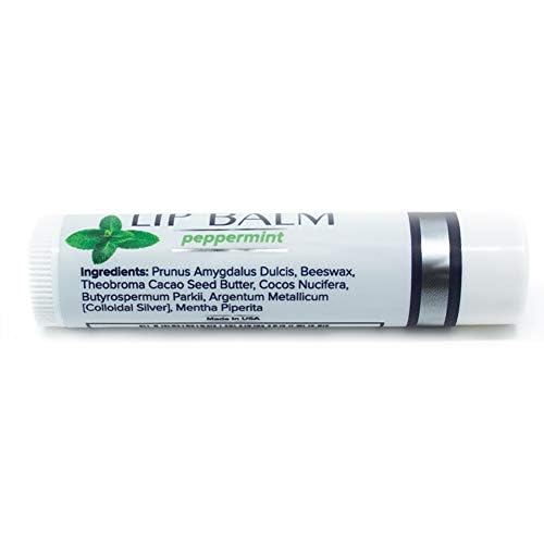 Silver Miracles - Colloidal Silver Lip Balm - Moisturizing Protection - 3 Tube Pack