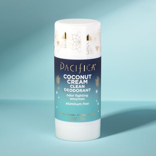 Pacifica Beauty Coconut and Charcoal Underarm Detox Scrub for Natural Deodorant Users, Non Aluminum, Safe for Sensitive Skin, 100% Vegan & Cruelty Free + Clean Beauty, Fresh, 2 Count
