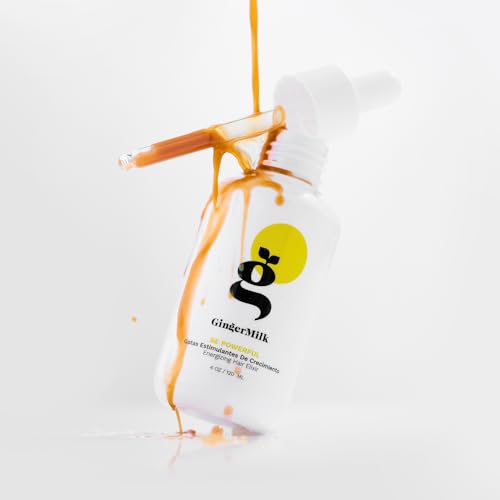 Ginger Root Extract | Growth Stimulating Drops and Hair Loss Control | Serum Vegan Energizing Hair Elixir | Be Powerful (4 fl oz)
