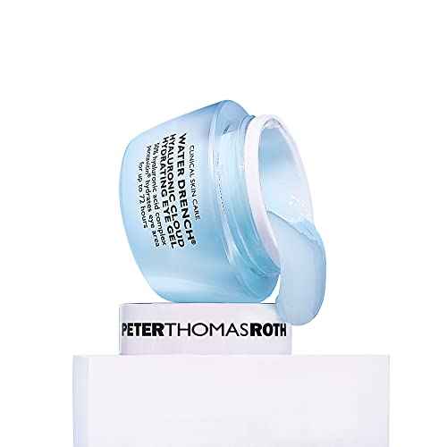 Peter Thomas Roth | Water Drench¢ç Hyaluronic Cloud Hydrating Eye Gel | Hyaluronic Acid Gel With Caffeine, for Fine Lines, Wrinkles, Under-Eye Puffiness and Dark Circles
