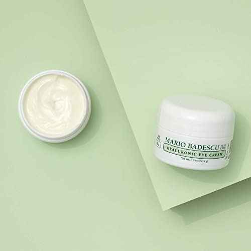 Mario Badescu Eye Cream for Dark Circles and Puffiness ? Hyaluronic, Caffeine or Glycolic ? Hydrating, Firming and Anti Aging Overnight Under Eye Care Treatment for Fine Lines and Wrinkles