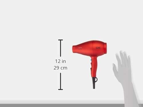 CHI 1875 Series Professional Ionic Hair Dryer - Fast Drying, Frizz Reduction & Shine | 3 Heat/2 Speed