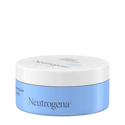 Neutrogena Makeup Remover Melting Balm to Oil with Vitamin E, Gentle and Nourishing Cleansing Balm for Eyes, Lips, or Face, Travel-Friendly for On-the-Go, 2.0 oz