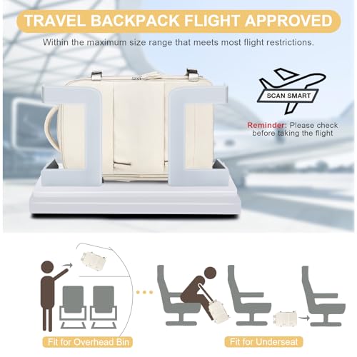 coofay Large Carry On Backpack Flight Approved Personal Item Travel Backpack For Women Airline Approved Waterproof Sports Luggage Backpack Casual Daypack Small Hiking Backpack Purple Backpack