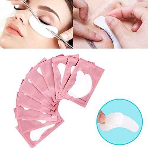 100 Pairs Set Gel pads for eyelash extensions, Comfy and Cool Under Eye Pads for Eyelash Extensions Eye Patches Beauty Tool