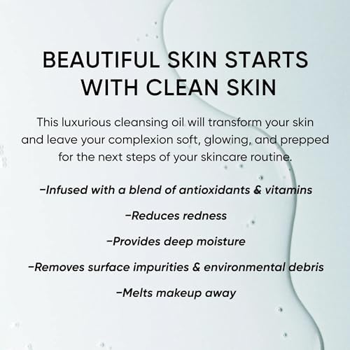 Trish McEvoy Calming Cleansing Oil - Instant Solutions for Radiant Skin | Gentle & Nourishing 4 oz
