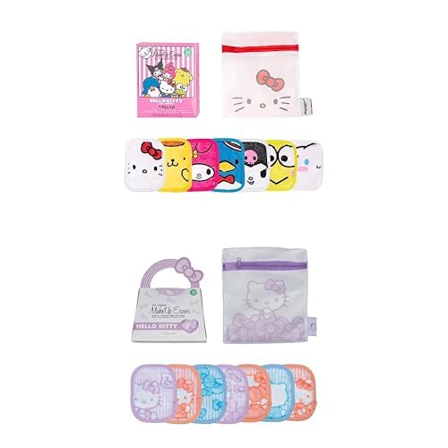 Original MakeUp Eraser Bundle - 7-Day Set with Hello Kitty & Friends + Classic 7 ct.