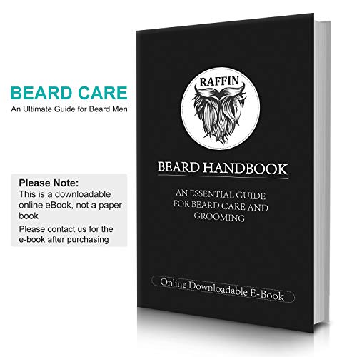 RAFFIN Beard Kit for Men, Birthday for Men's Care w/Oil,Balm, Brush, Comb - Christmas Stocking Stuffers for Men,Gifts for Him/Husband/Boyfriend/Daddy/Dad