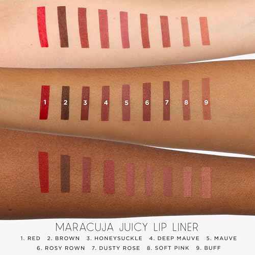tarte maracuja juicy lip liner ? Creamy, Matte, Lip Liner with Hyaluronic Acid with Vitamin E, Vegan & Cruelty-Free