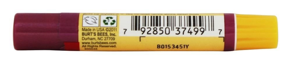 Burt's Bees Lip Shimmer - Watermelon Flavor | Hydrating 0.1 oz Lip Balm for Soft Lips
