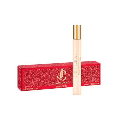 JIMMY CHOO - I Want Choo Eau de Parfum Purse Spray - Women's Fragrance - Floral Gourmand Woody - With notes of With notes of Mandarine Juice, Red Spider Lily & Vanilla - 0.33 Fl Oz