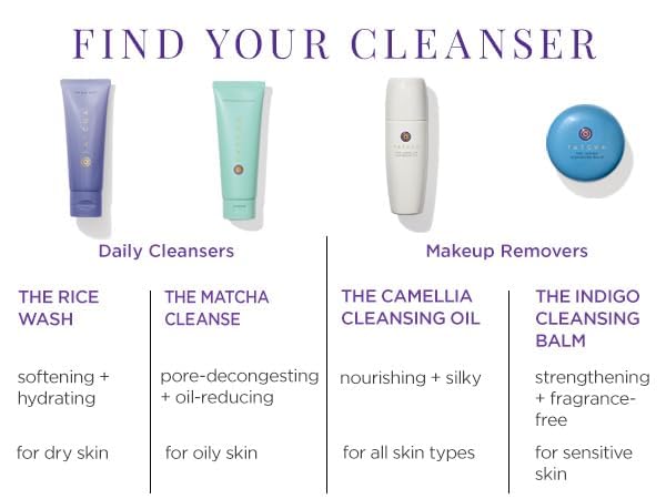 TATCHA Pure Camellia Cleansing Oil - 2-in-1 Makeup Remover & Face Wash | 150 ml / 5.1 oz