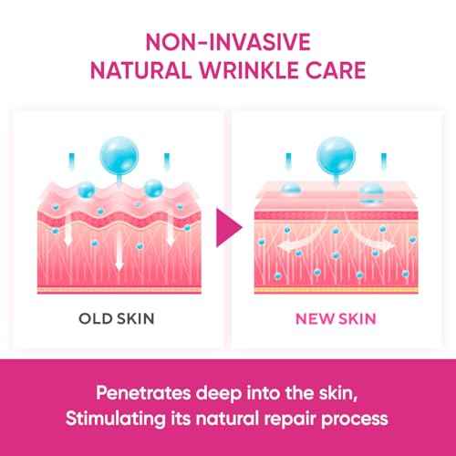 Facial Wrinkle Patches: Anti Wrinkle Facial Patches overnight- Forehead Wrinkles Treatment (Red(144 pcs))