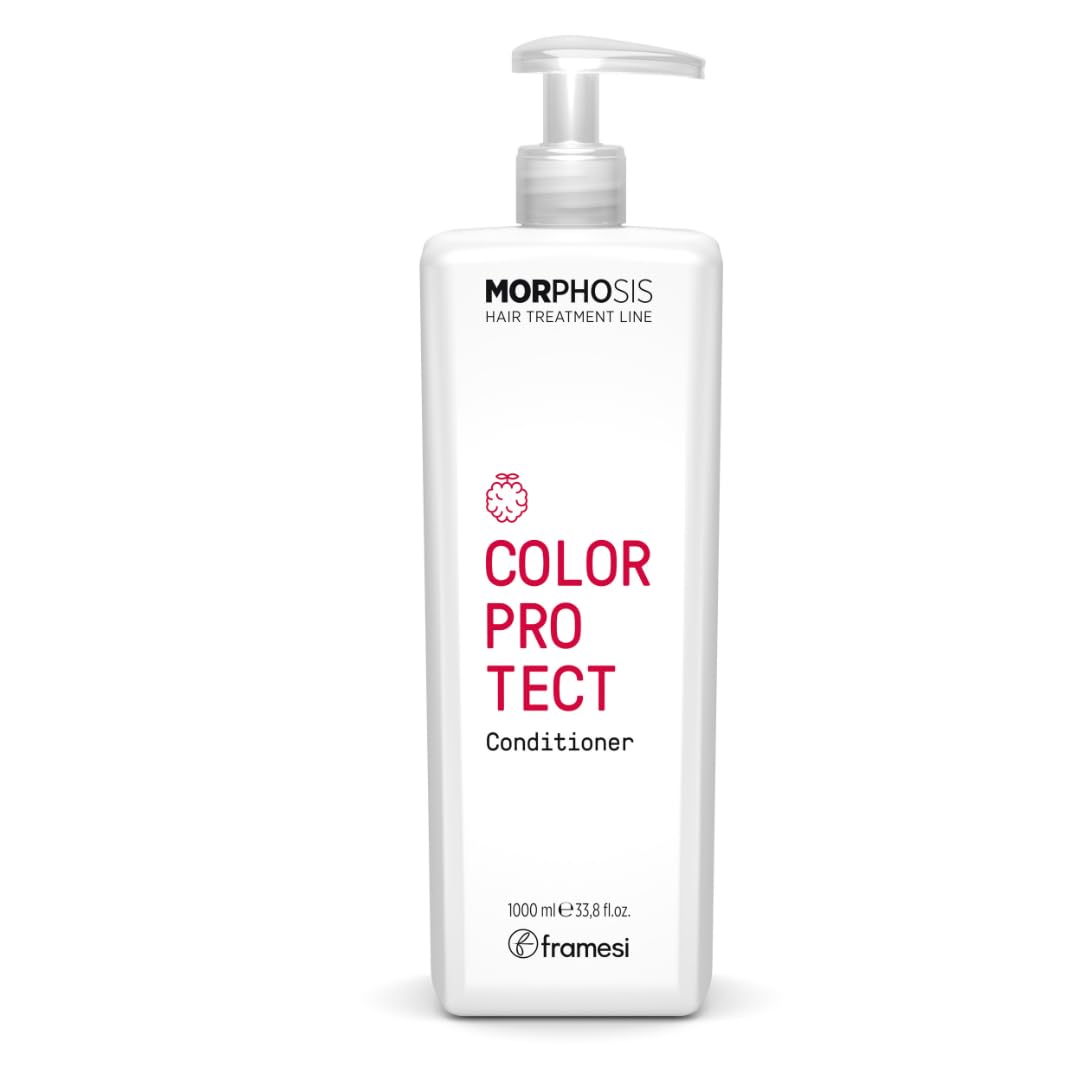 Framesi Morphosis Color Protect Conditioner - Nourishing Formula for Vibrant Hair | 33.8 Fl Oz