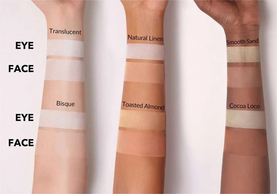 SheGlam Insta-Ready Loose Under Eye Setting Powder - Bisque Shade for Flawless Finish