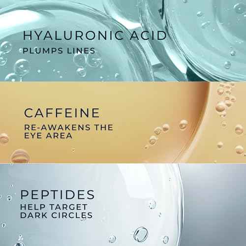 RoC Multi Correxion Hyaluronic Acid Anti Aging Under Eye Cream for Puffiness & Dark Circles (.5 OZ) + RoC Retinol Capsules (7 CT), Skin Care Routine, Fragrance & Paraben Free for Women and Men