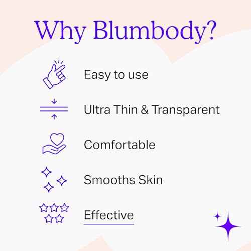 BLUMBODY Smile Line Patches ? Face Wrinkle Patches for Fine Lines Around Mouth, between Eyes ? Non-Silicone Anti-Wrinkle Facial Tape ? Comfortable Overnight Use (90-Day Supply)