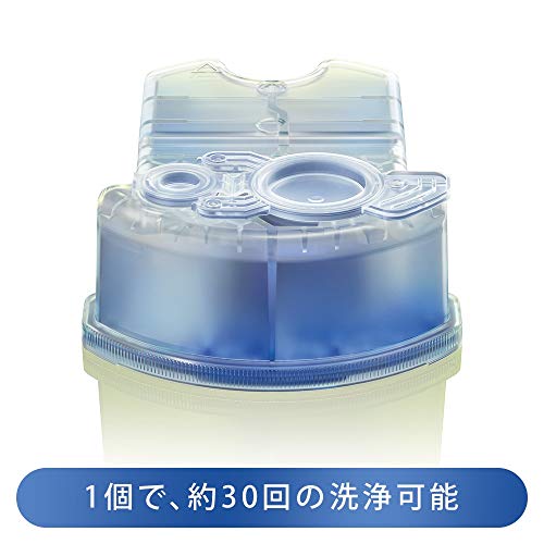 Braun Clean & Renew Refill Cartridges CCR, Replacement Shaver Cleaner Solution for Clean&Charge Cleaning System, Pack of 3