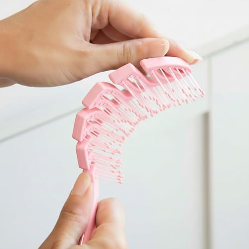 LAVANPRO New York Flex Detangling Hair Brush (BABY BLUE)