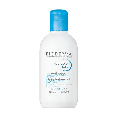 Bioderma Hydrabio Cleansing Milk - Hydrating Makeup Remover for Dehydrated Sensitive Skin | 8.33 Fl Oz