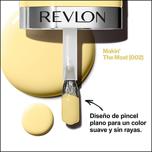 Revlon Ultra HD Snap Nail Color, Natural Rich Glossy Polish, 100% Vegan Formula, No Base or Top Coat Needed, 022 Commander in Chief, 0.27 fl oz