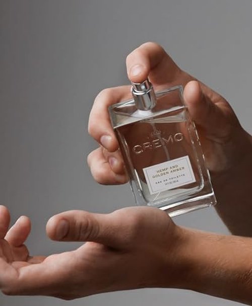 Cremo Hemp & Golden Amber Cologne Spray, A Unique Yet Sophisticated Blend of Hemp, Ginger and Golden Amber, 3.4 Fl Oz