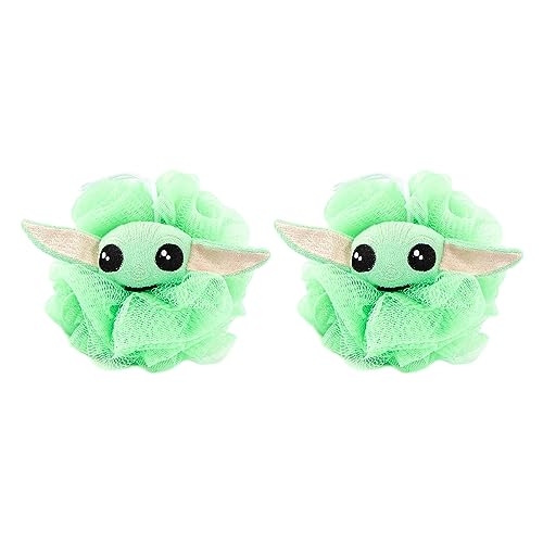 Disney Lilo & Stitch 2 Piece Loofah Set – Kids Bath & Shower Body Scrubber Sponge