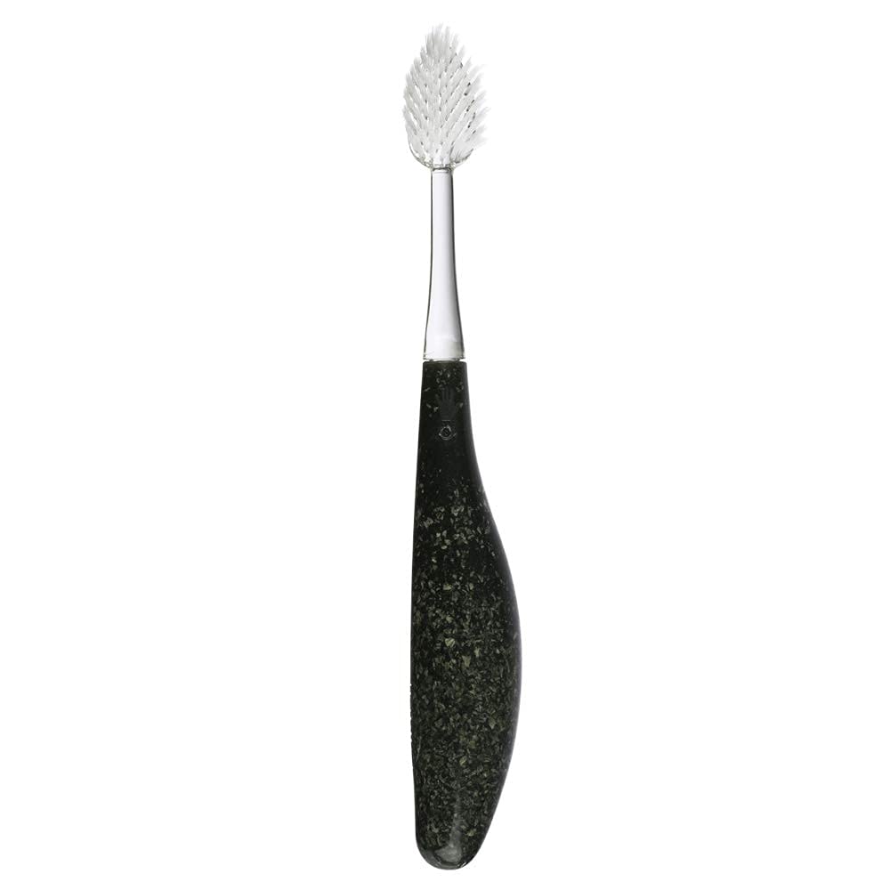 RADIUS Toothbrush Source Floss Brush BPA Free & ADA Accepted Improve Gum Health & Reduce Gum Issues - Super Soft - Money - Pack of 1
