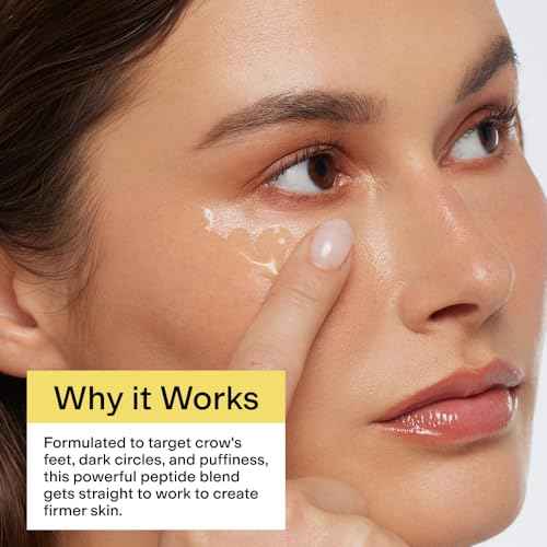 CLEARSTEM - BRIGHTEYES - Eye Gel - Nourishing Eye Cream - Lip Renewal - Cooling Gel - Stem Cells Blend - Peptides, Collagen, Aloe Vera - Gluten Free - Beauty, Self Care, Skin Care - 0.6 fl oz