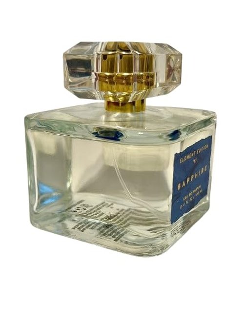 Sapphire Eau de Parfum for Women, 3.4 Fl Oz, 100 ml, Notes of Peach, Rosewater and Musk