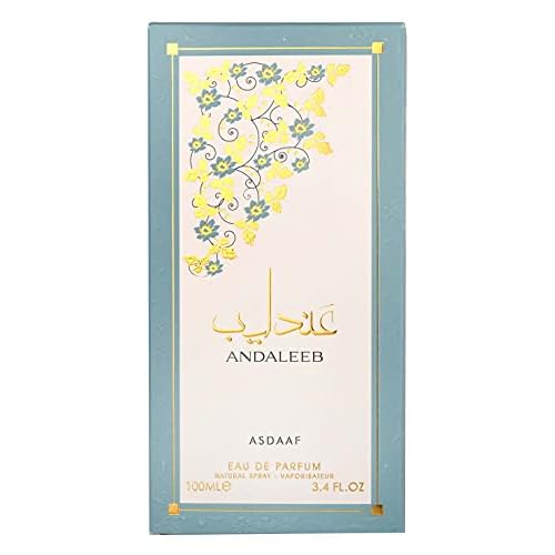Lattafa Asdaaf Andaleeb for Unisex Eau de Parfum Spray, 3.4 Ounces / 100 ml