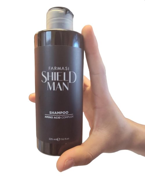 FARMASI Shield Man Shampoo - Powerful & Gentle Hair Care Solution for Men | 7.6 fl. oz. / 225 ml
