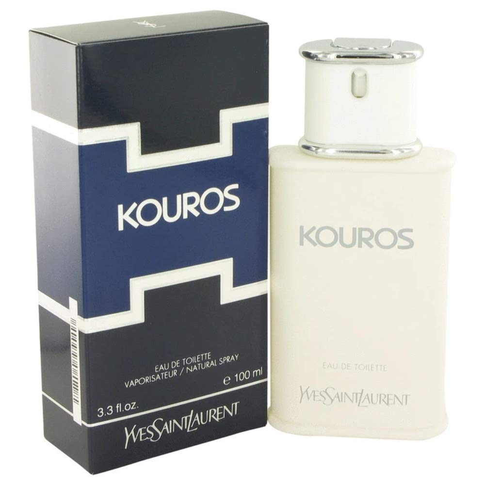 Yves Saint Laurent Kouros Eau De Toilette Spray for Men - 3.3 Ounce | Classic Fragrance
