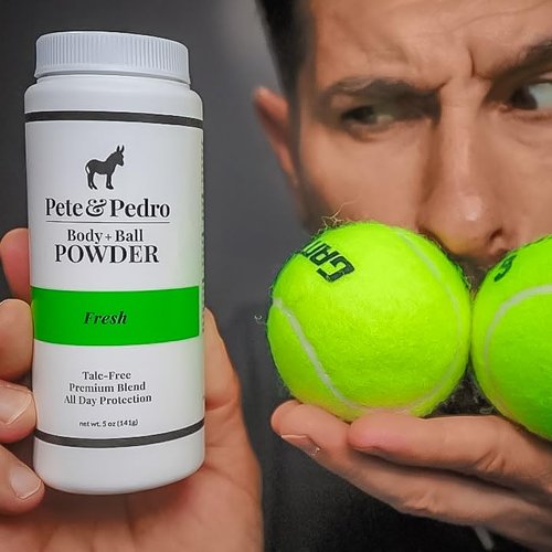 Pete & Pedro Body Powder - Talc-Free Fresh Scent Deodorant for Men | Sweat Absorbing, 4.4 oz