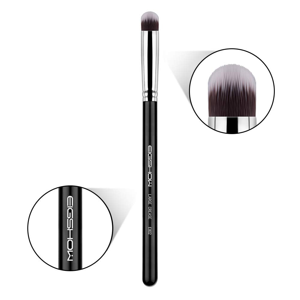 Crease Eyeshadow Brush, EIGSHOW Precision Eye Shadow Blending Brushes for Base Application Smudging Defining, Soft, Dense Bristles (E802)