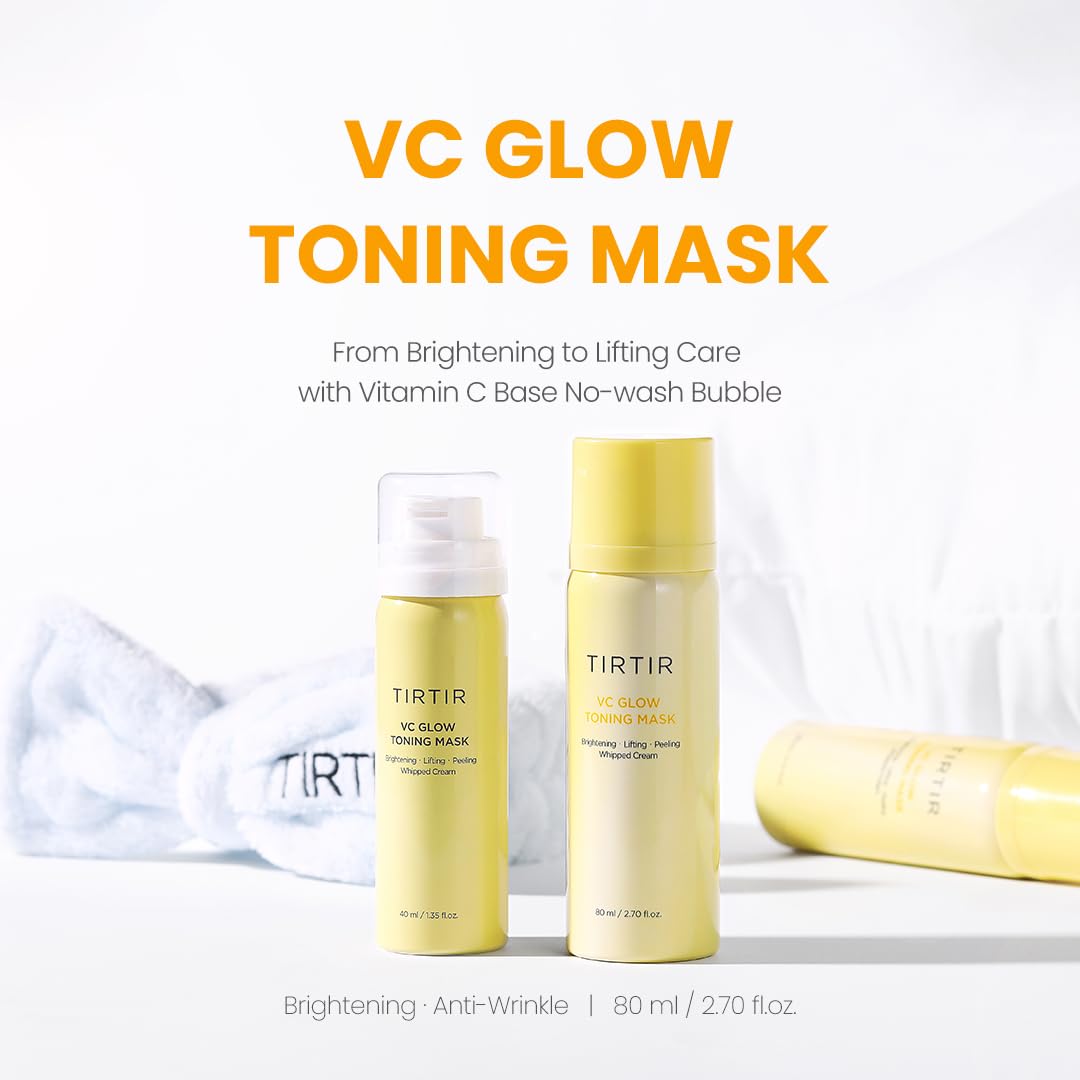 TIRTIR VC Glow Toning Mask, 2.70 Fl.Oz.