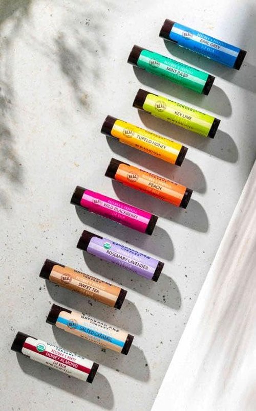 Savannah Bee Company Lip Balm - Hydrating Moisturizer for Chapped Lips - Pure Honey Formula (Bee the Balm Set)