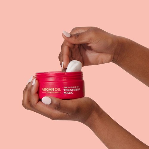 Lee Stafford Hydrating Hair Mask - Argan Oil Deep Conditioning Treatment for Dry, Damaged Hair | 6.7 Fl Oz